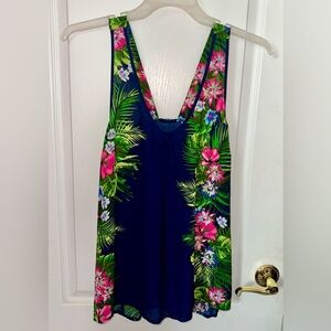 New Candie's Tropical Tank Top (Bow Decoration in back)